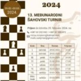 13. međunarodni šahovski turnir „Konjic Open 2024“