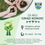 Počela akcija „Proljetno čišćenje i uređenje Grada Konjica 2026.“
